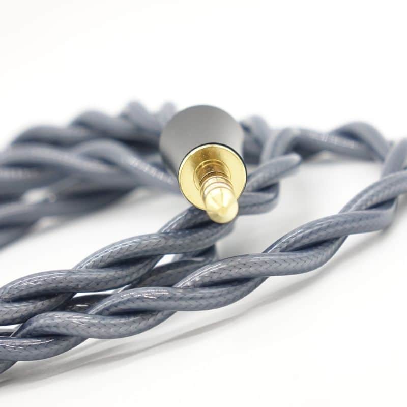BC150B-490 Double Shielded Silver Headphones Upgrade Cable