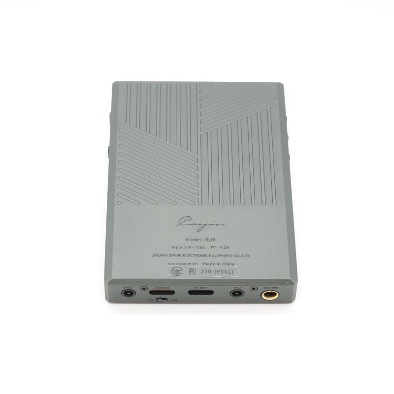 RU9 ポータブルNutube USB DAC/アンプ