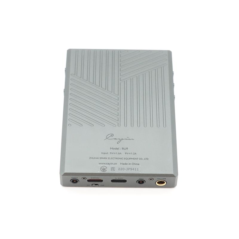 RU9 ポータブルNutube USB DAC/アンプ