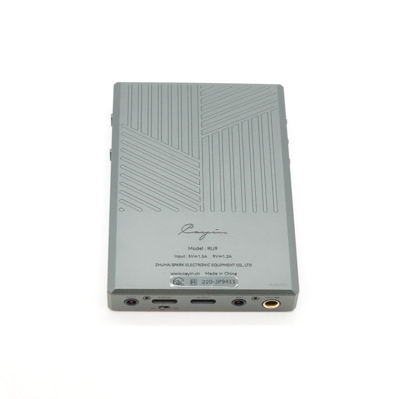 RU9 ポータブルNutube USB DAC/アンプ