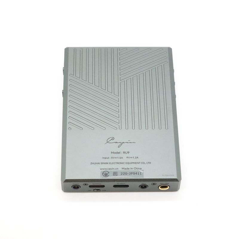 RU9 ポータブルNutube USB DAC/アンプ