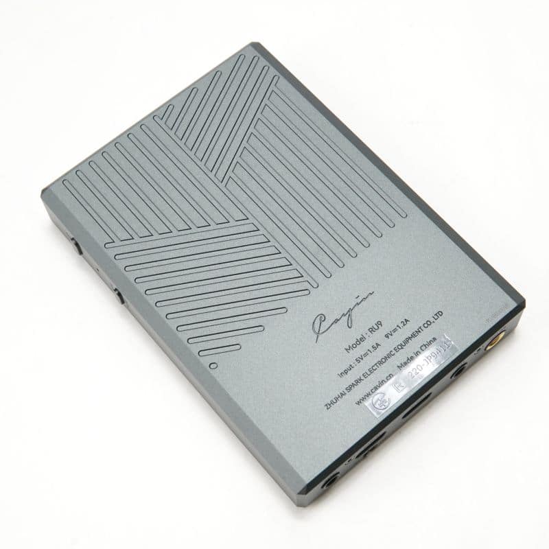 RU9 ポータブルNutube USB DAC/アンプ