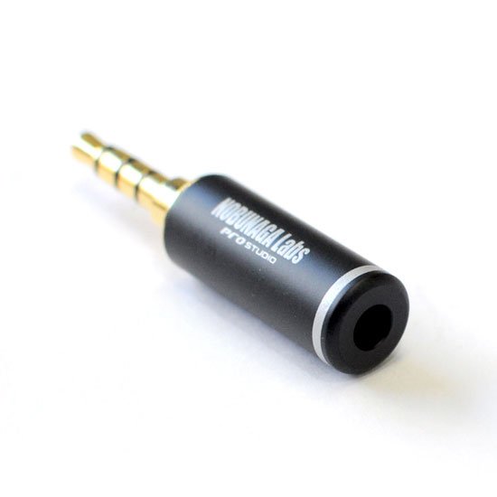 3.5mm4極 pro studio 【3.5mm 4極バランスプラグ】(NLP-PRO-IS3.5/4)