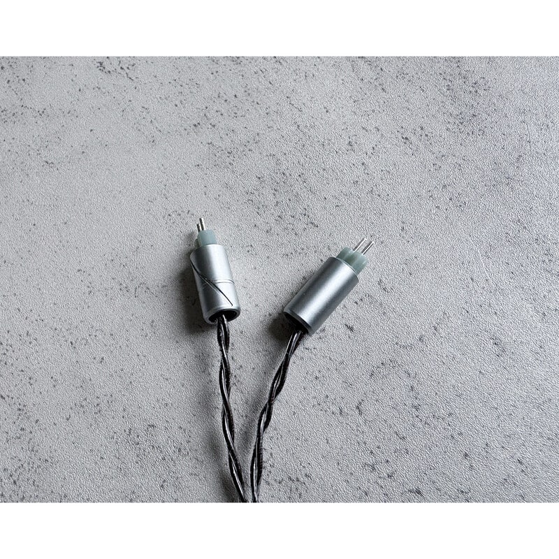 Black Hidden Sheep / WAGNUS. Original 4.4mm 5-pole Plug EIR - “ARGENTA” / WAGNUS. Original IEM 2pin EIR - “ARGENTA“ / NDT製法仕様/特殊ロゴプレート ブラックラブラドライト・シングル装飾