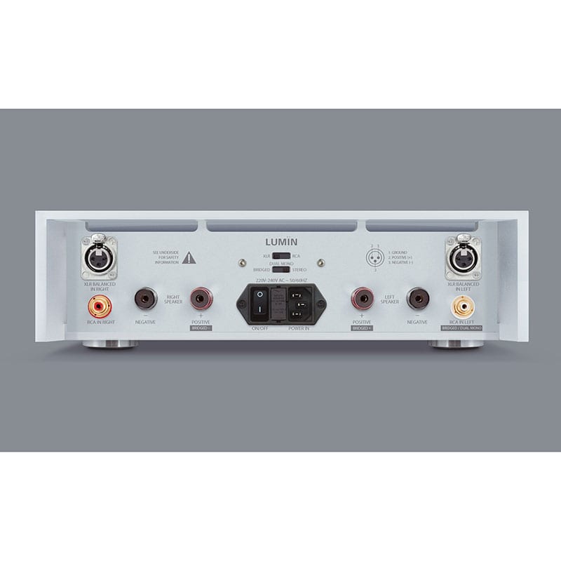 LUMIN Amp Silver