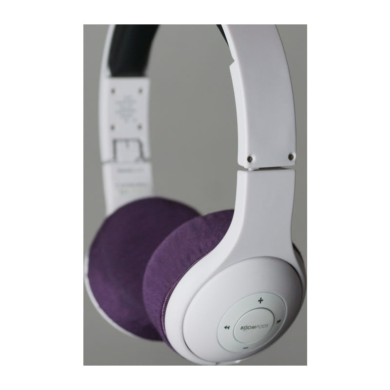 スーパーストレッチヘッドホンカバー サイズM パープル [MHC-001-PL]