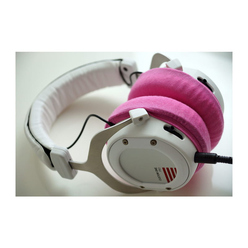 スーパーストレッチヘッドホンカバー サイズL ピンク [MHC-002-PK]