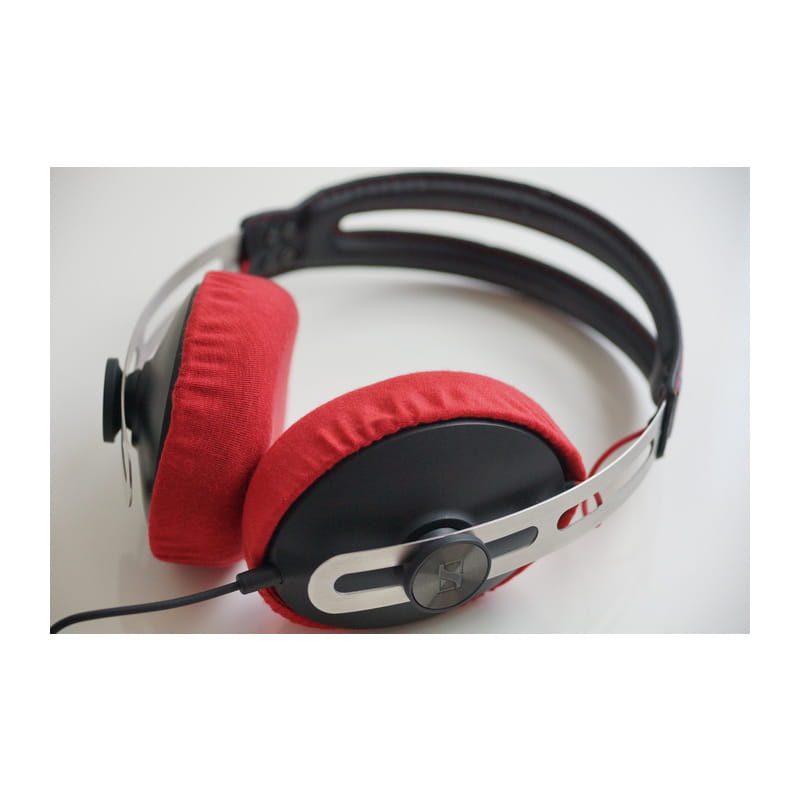 スーパーストレッチヘッドホンカバー サイズL レッド [MHC-002-RD]