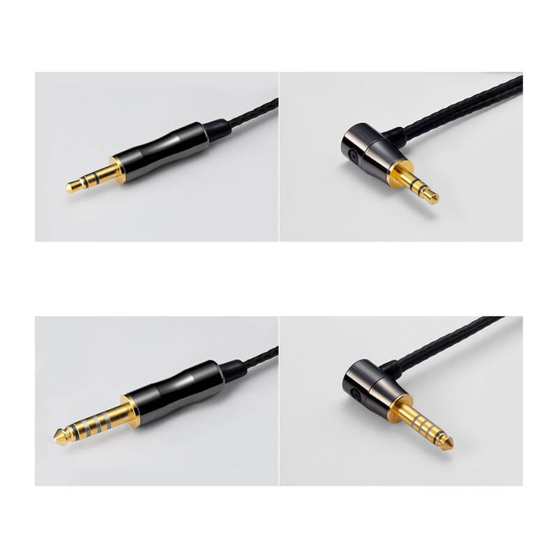 Custom-made Cable 線材：OFC金メッキ線 (4芯)