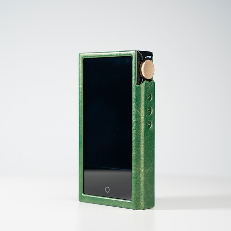 N3Ultra用純正レザーケース　グリーン