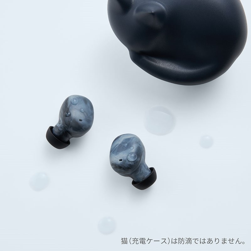 NEKO true wireless earphone クロ [HP-C28BTK]