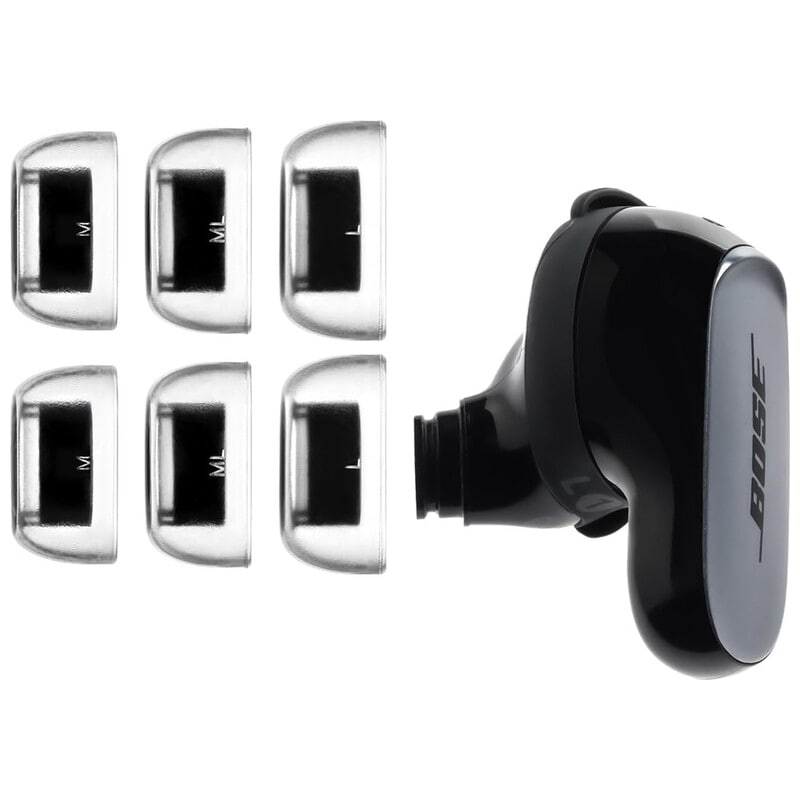SednaEarfit Crystal for BOSE Earbuds イヤーピース M/ML/Lサイズ各1ペア [AZL-CRYSTAL-BOSE-SET-L]