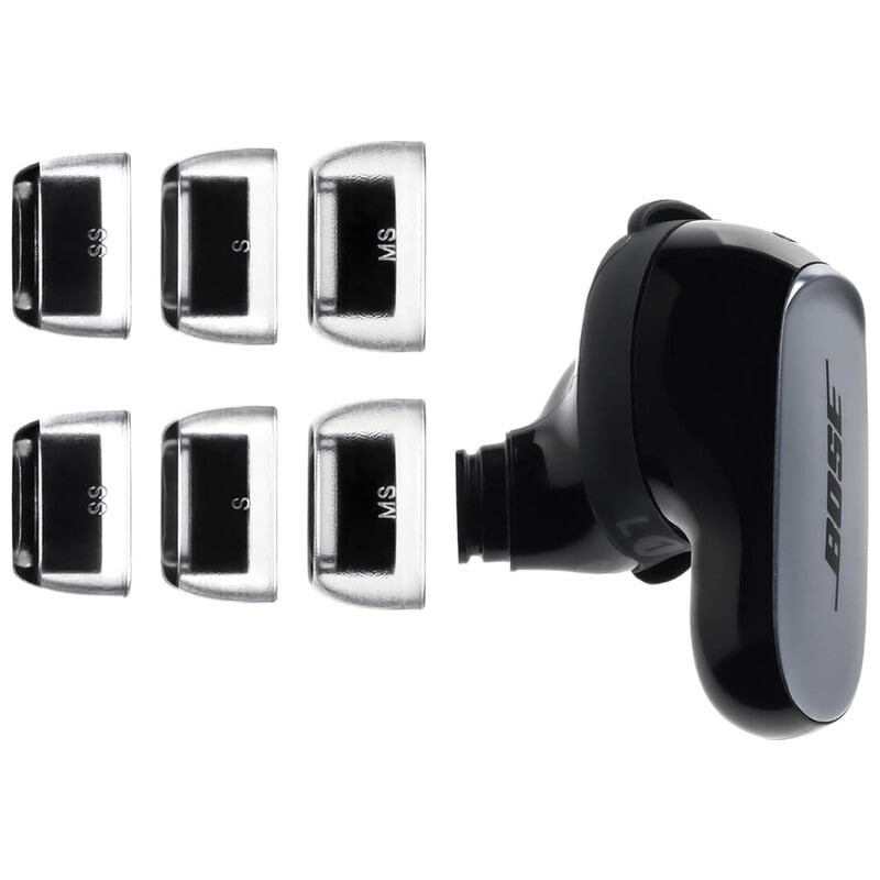 SednaEarfit Crystal for BOSE Earbuds イヤーピース SS/S/MSサイズ各1ペア [AZL-CRYSTAL-BOSE-SET-S]