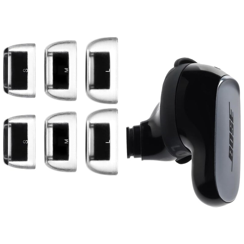 SednaEarfit Crystal for BOSE Earbuds イヤーピース S/M/Lサイズ各1ペア [AZL-CRYSTAL-BOSE-SET-SML]