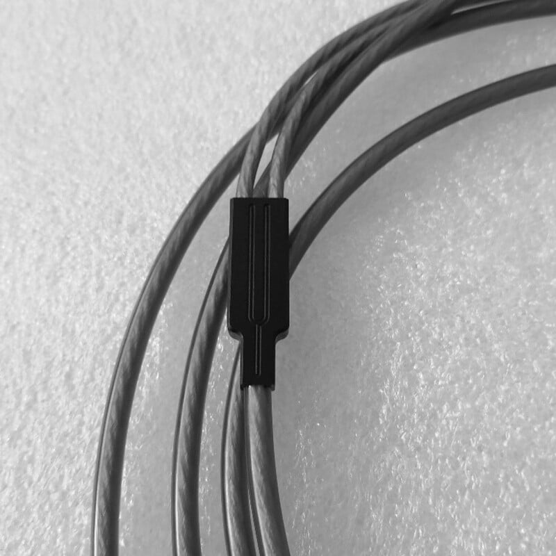 Binom-ER用ケーブル【銀メッキ銅線】据置用Y字ケーブル (6.3mm/2.5m) [YS-1]