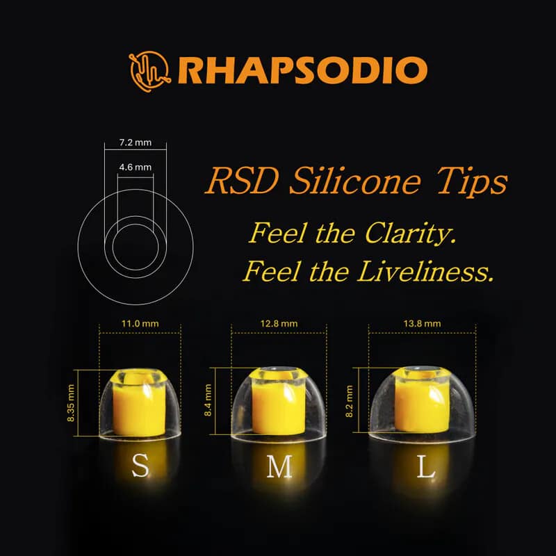 RSD シリコンチップス M 1ペア [RSDSTIPS-M1]（2025年6月20日発売予定）