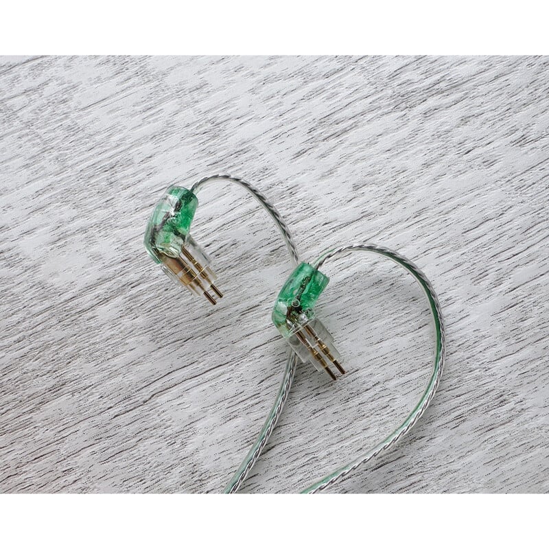 Vintage No.052 Liberty Bell / 4.4mm 5極 トープラ販売製 CINQBES 純銅材 無メッキプラグ / Custom 2pin / ロゴ＆イヤーコネクタアートワーク