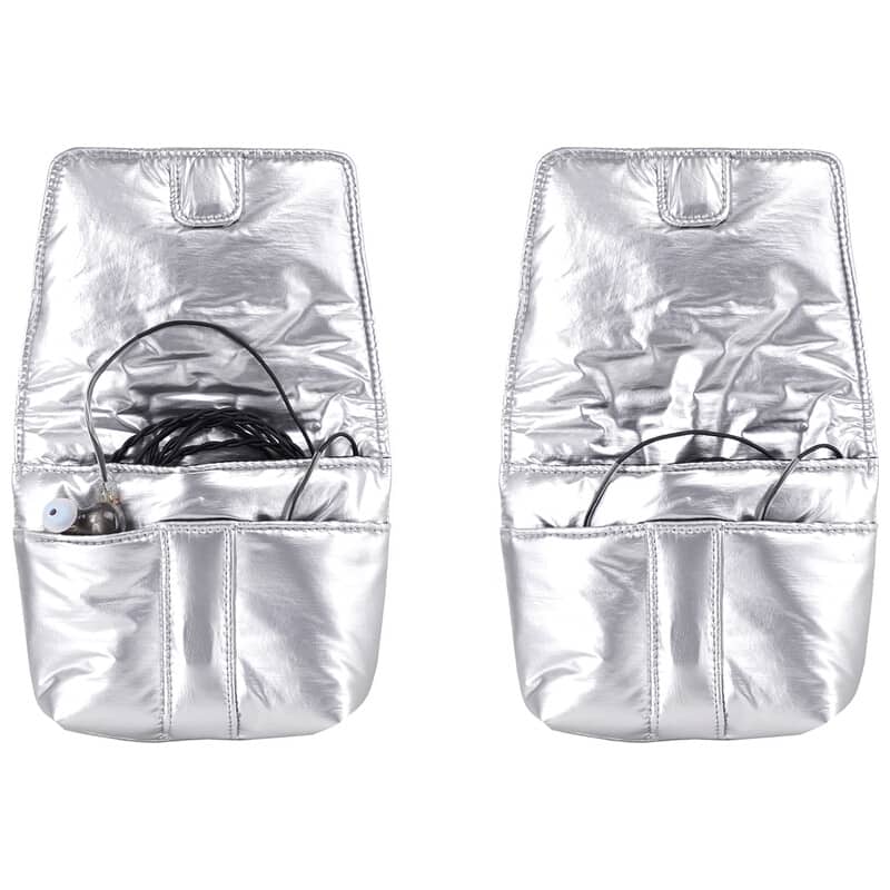 LEPIC IEM SNAP POUCH Silver [LPC-SP-SLV]