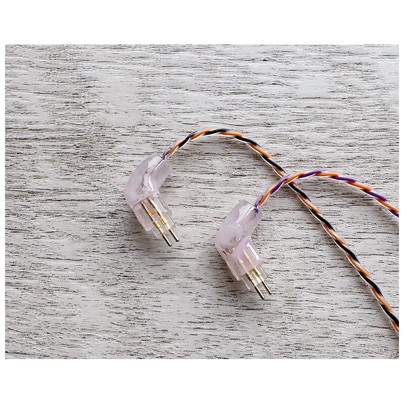 Halloween Lily / 4.4mm 5極 AEC製金メッキプラグ / Custom 2pin / ロゴ＆イヤーコネクタアートワーク