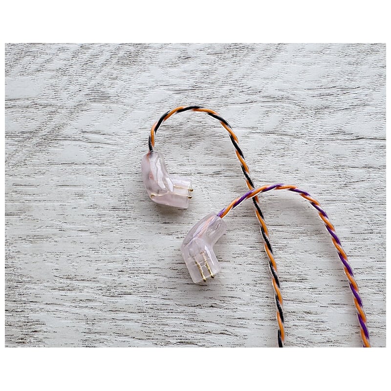 Halloween Lily / 4.4mm 5極 AEC製金メッキプラグ / qdc / ロゴ＆イヤーコネクタアートワーク