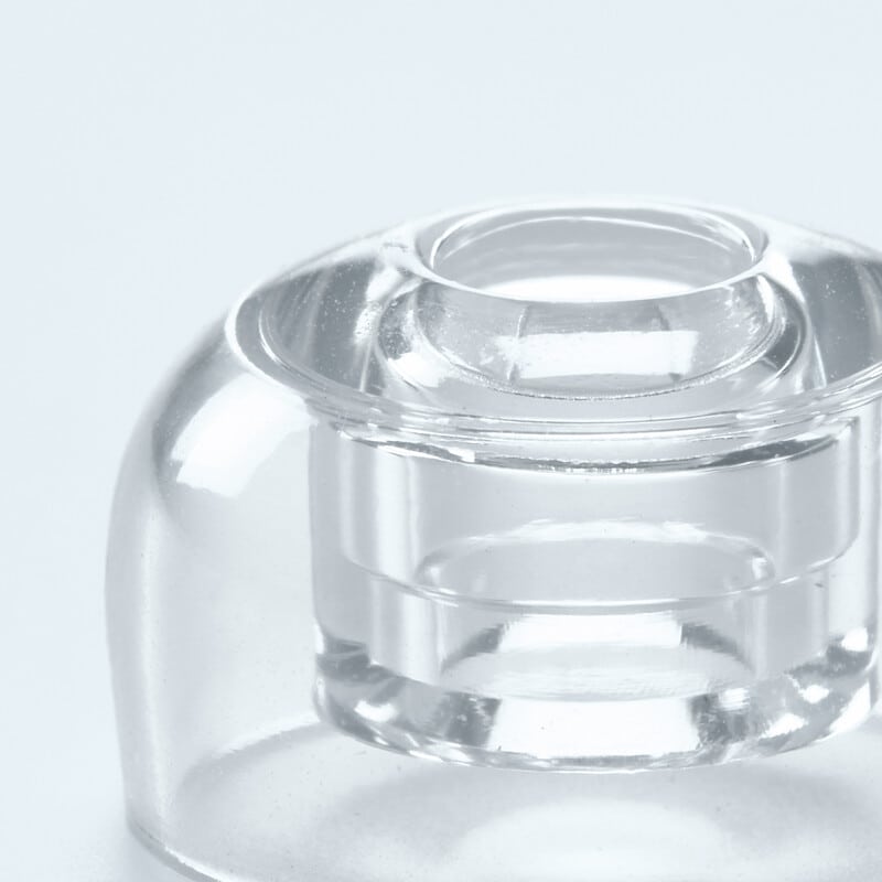 ディープマウントイヤーピース ZONE for TWS XS, S, M, L size 各1set・クリア [HP-DME20CL-TWS]（2025年12月3日発売予定）