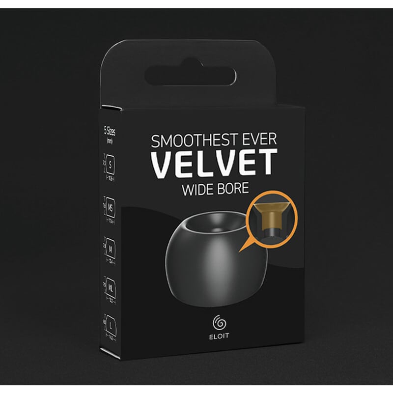 VELVET WIDE BORE 1 Pair (ML)