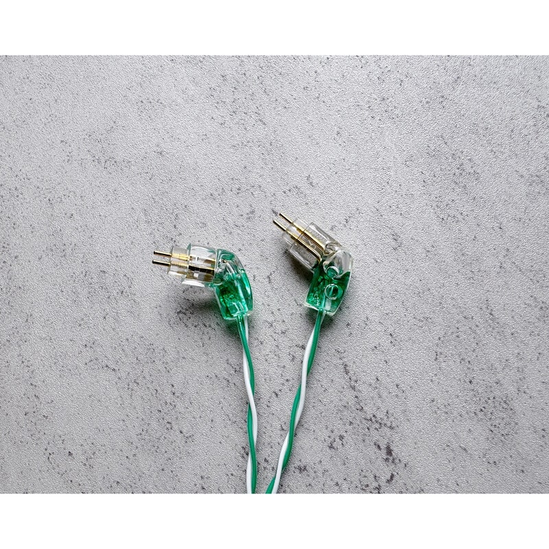 Agave Lily / WAGNUS. Original 4.4mm 5-pole Plug EIR - “ORO” / Custom 2pin / NDT製法仕様 ロゴ&イヤーコネクタアートワーク