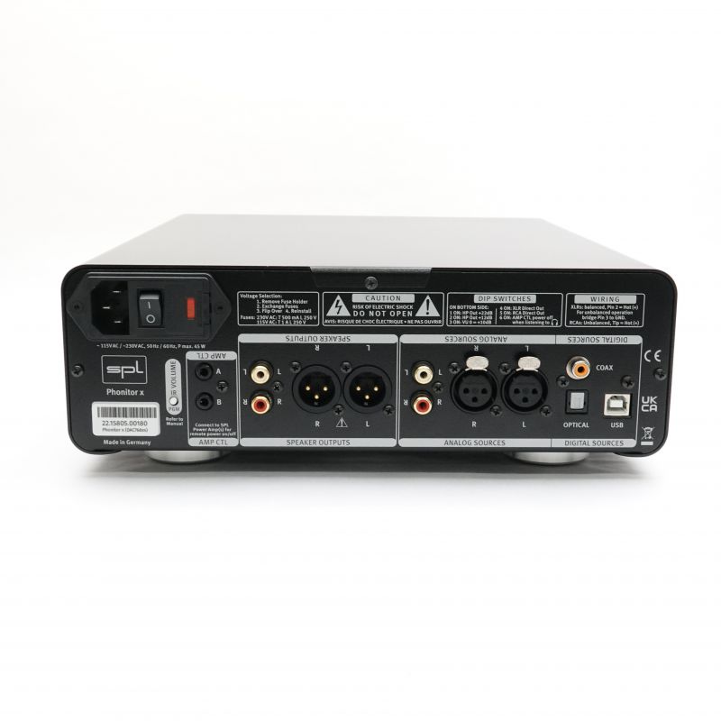 Phonitor x With DAC768xs Black [Phonitor x (Black) + DAC768xs]