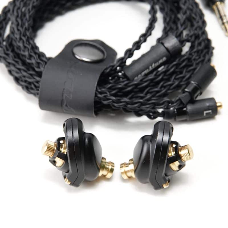 HS1657CU Mat Black&Gold [ACO-HS1657CU-BLK]