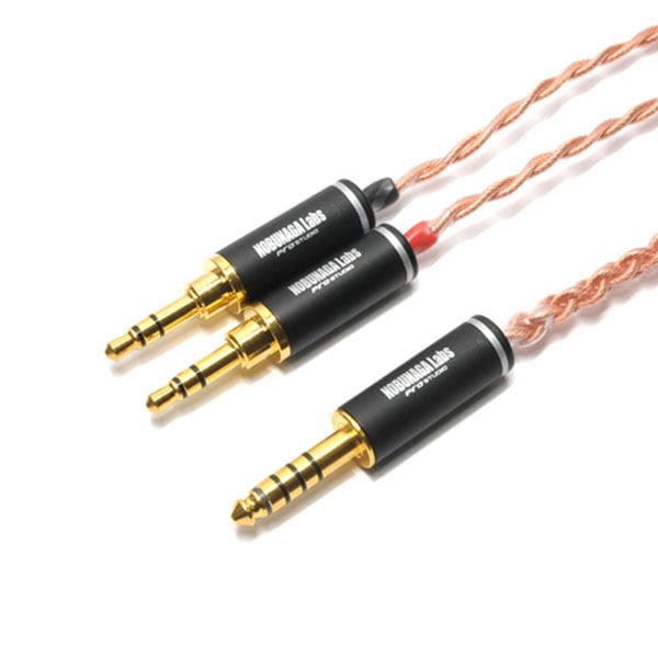 ADVANCE 吹割 (ふきわり) 4.4mm5極バランス/ヘッドホンミニプラグx2 【NLA-FWR】