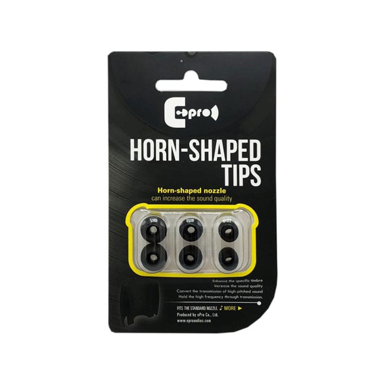 ePro Horn-shaped Tips S/M/L 各1ペア [EPR-ET-SML1]