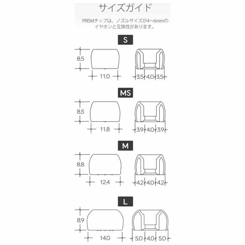 PRISM 1 Pair (S)（2025年5月24日発売予定）