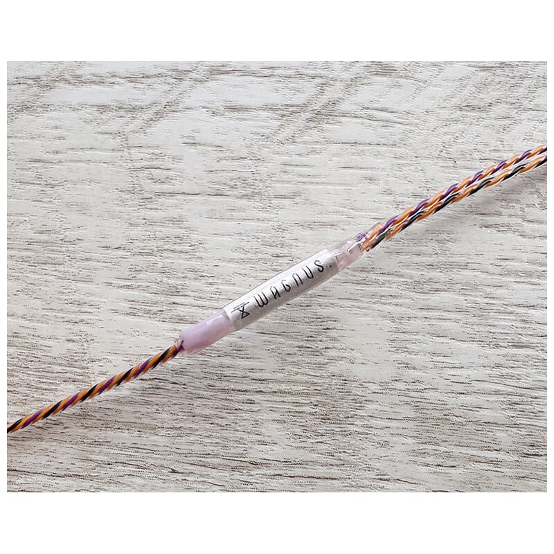 Halloween Lily / 4.4mm 5極 AEC製金メッキプラグ / MMCX / ロゴ＆イヤーコネクタアートワーク