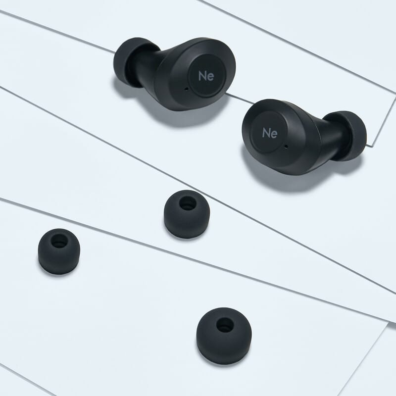 ディープマウントイヤーピース for TWS XS size 3set・ブラック [HP-DME04K-TWS]（2025年12月3日発売予定）