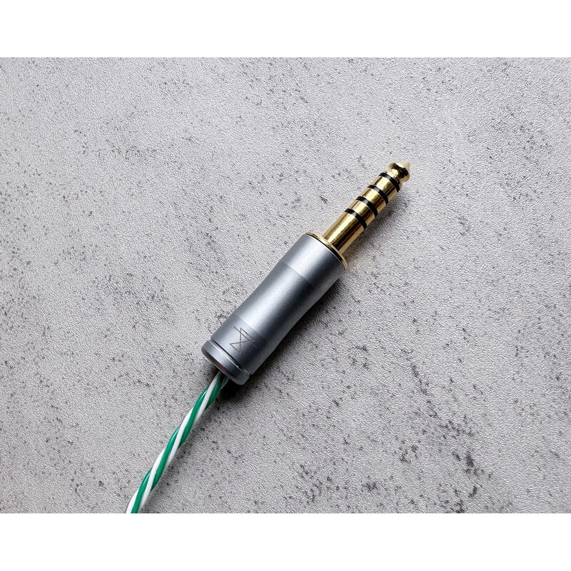 Agave Lily / WAGNUS. Original 4.4mm 5-pole Plug EIR - “ORO” / Custom 2pin / NDT製法仕様 ロゴ&イヤーコネクタアートワーク