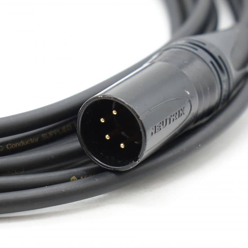 Audeza用HPケーブル 4pinXLR to ﾐﾆ4pinXLR*2