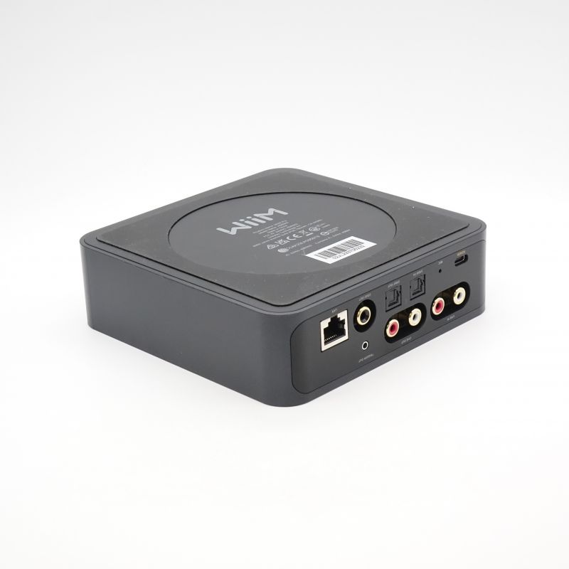 WiiM Pro Hi-Res Audio Streamer with Remote in Black - ASR002