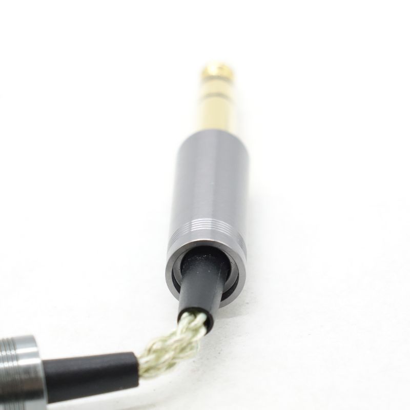 6.3mm OFC プラグ ⇔ 3.5mmジャック 変換ケー [NBH1-26-002]