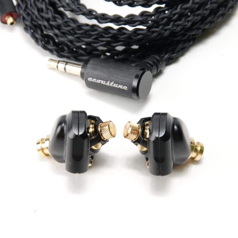 HS1657CU Mat Black&Gold [ACO-HS1657CU-BLK]