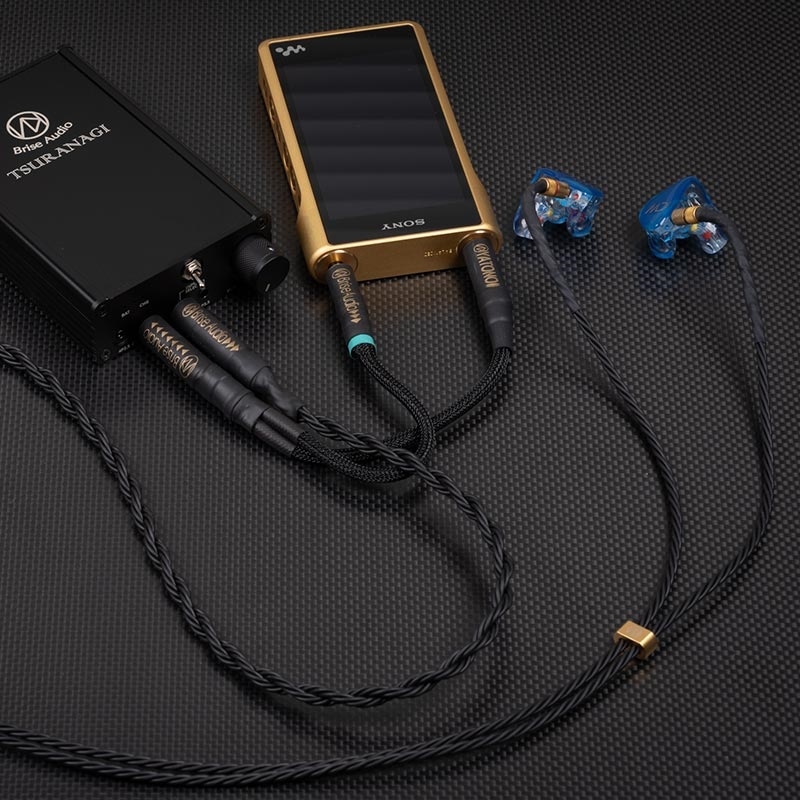 YATONO 8wire-Ultimate- 5極Φ4.4mm ストレートプラグ-PentaconnEar YTN8U-S544-PE