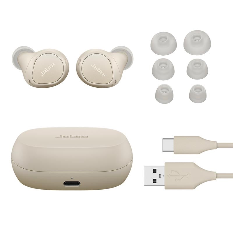 オーディオ機器 イヤフォン Jabra Elite 7 Pro Gold Beige 100-99172005-40