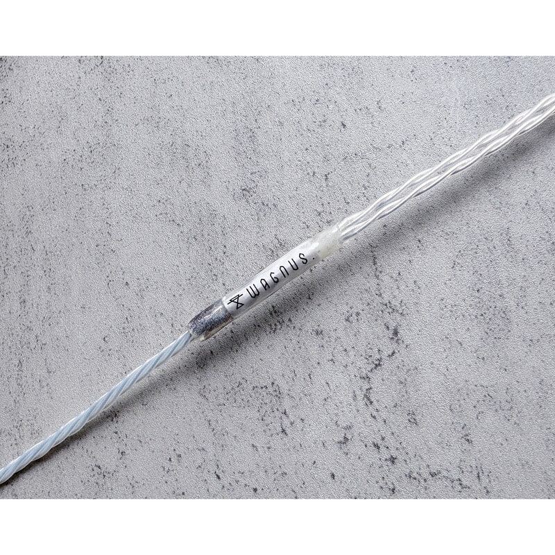 Meridian Q -“NDT” edition- / WAGNUS. Original 4.4mm 5-pole Plug EIR - “ORO” / Custom 2pin / NDT製法仕様 ロゴ&イヤーコネクタアートワーク