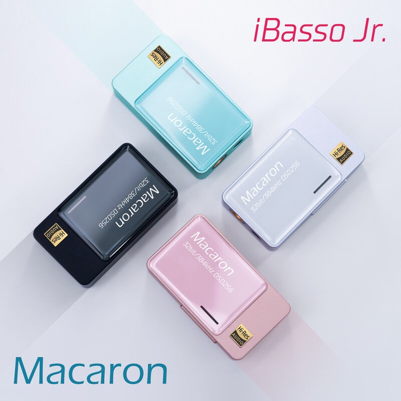iBasso Jr. Macaron パステルブルー