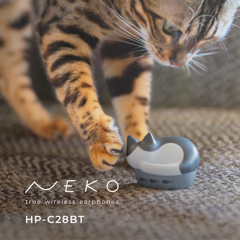NEKO true wireless earphone ハチワレ [HP-C28BTH]