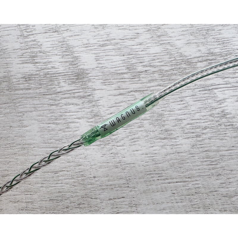 Vintage No.052 Liberty Bell / 4.4mm 5極 トープラ販売製 CINQBES 純銅材 無メッキプラグ / Custom 2pin / ロゴ＆イヤーコネクタアートワーク