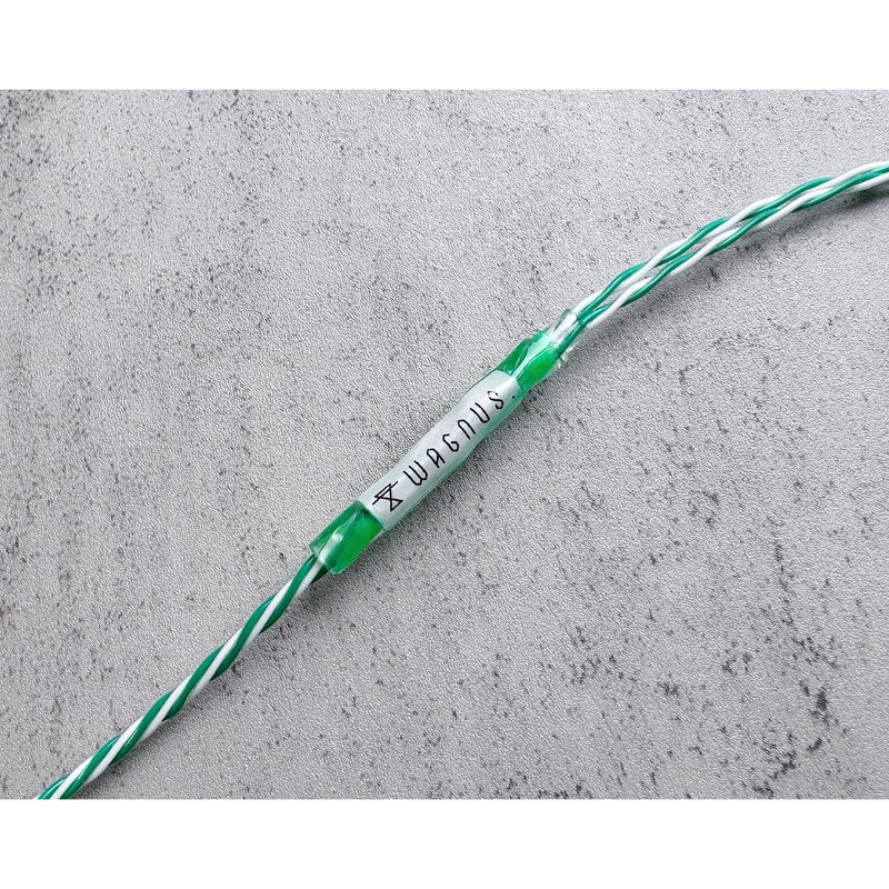 Agave Lily / WAGNUS. Original 4.4mm 5-pole Plug EIR - “ORO” / Custom 2pin / NDT製法仕様 ロゴ&イヤーコネクタアートワーク