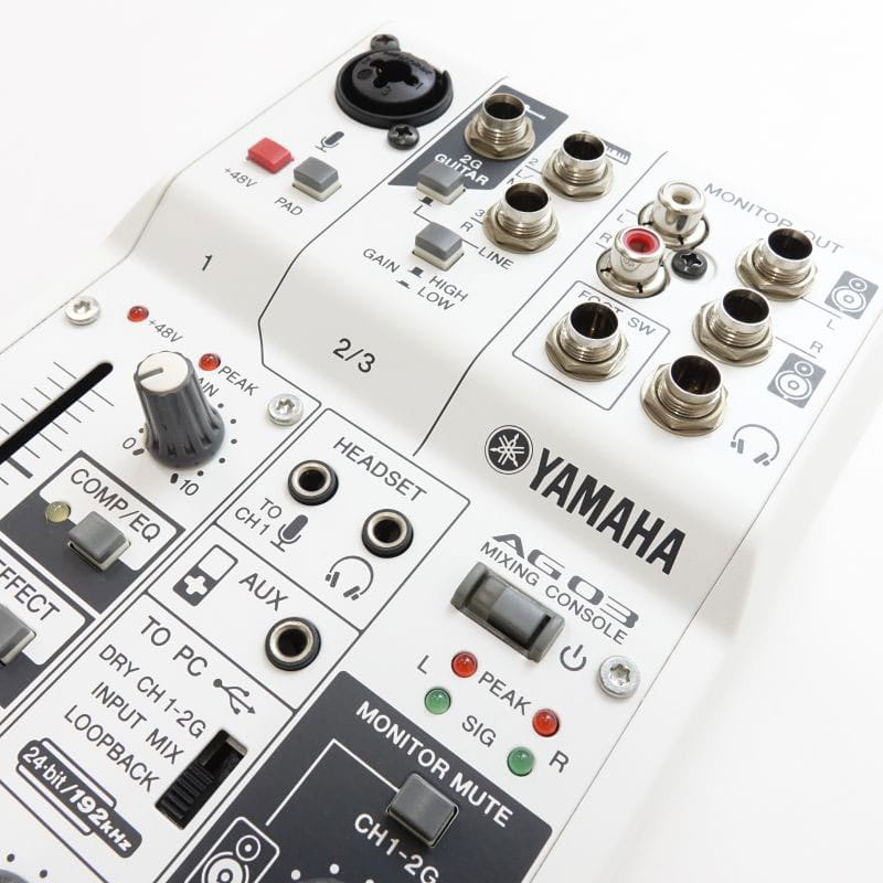 Yamaha Ag03 Daw Dtm 中古 フジヤエービックネットショップ