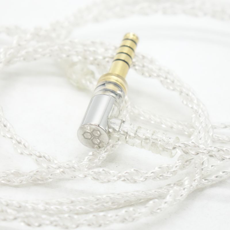 C106MS12EZCLEH [シルバーコートケーブル L4.4mm-MMCX]