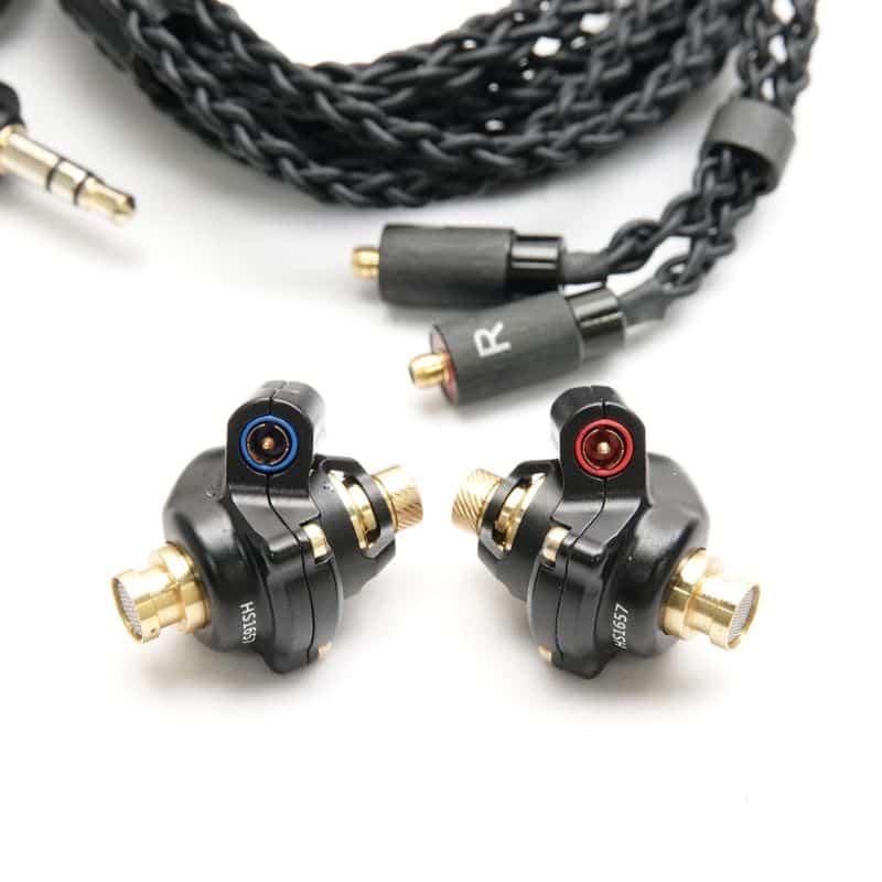 HS1657CU Mat Black&Gold [ACO-HS1657CU-BLK]