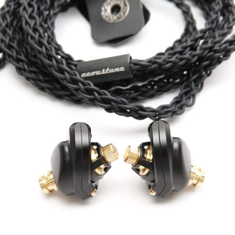 HS1657CU Mat Black&Gold [ACO-HS1657CU-BLK]